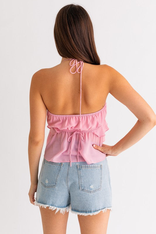 Ruffle Your Feathers Top