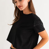 A Little Shimmer Top