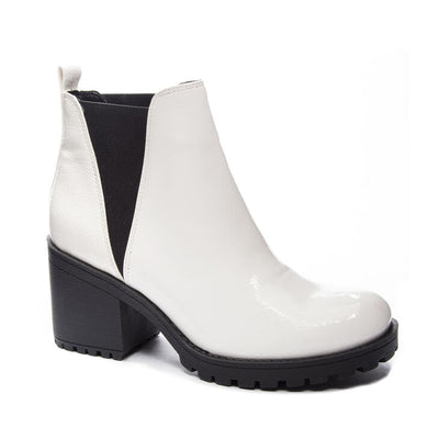 Lisbon Bootie - White