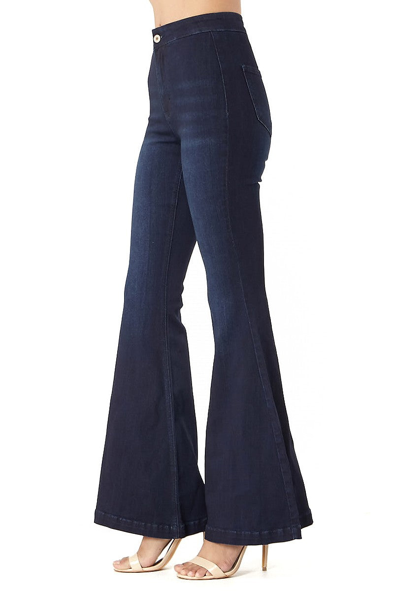 Diggin' These Dark Denim Jeans