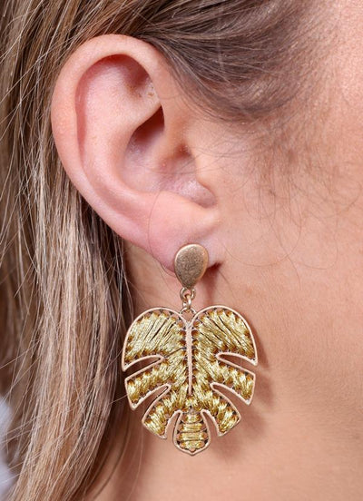 Good Vibes Palm Earring