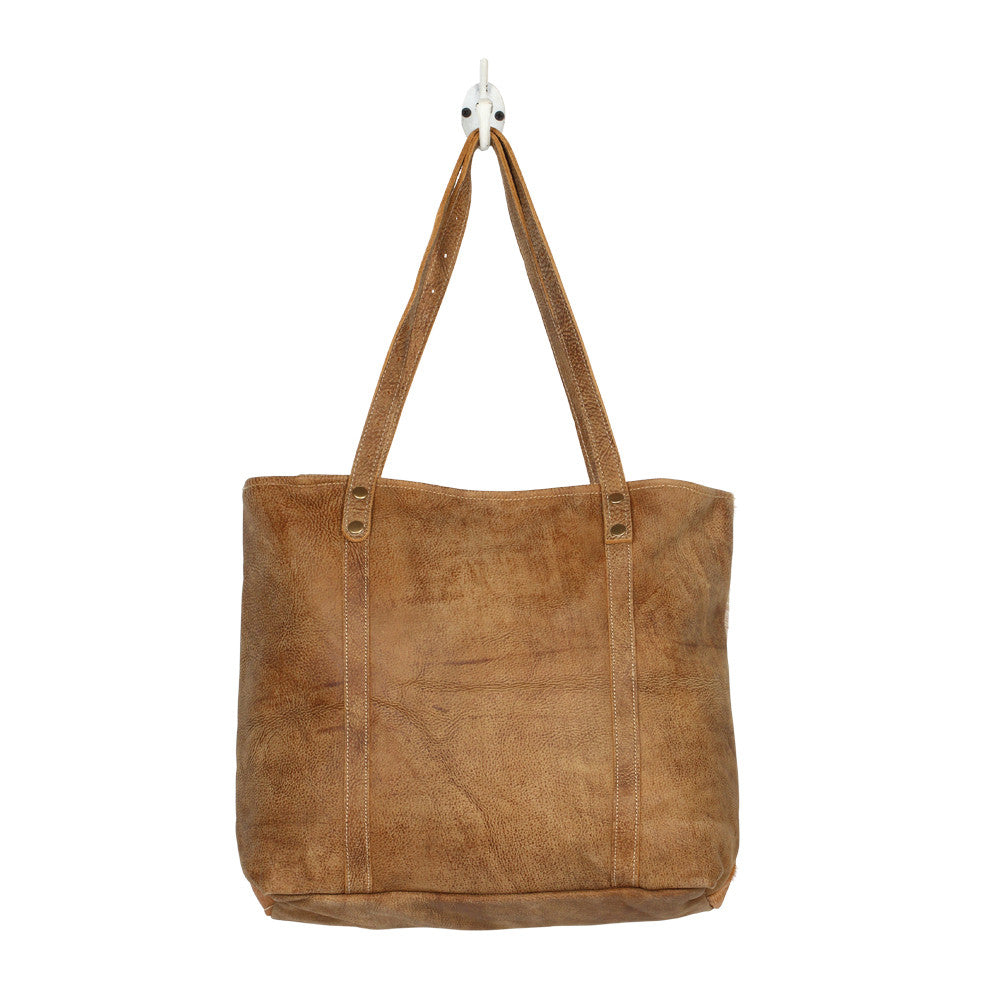 Opulent Leather & Hairon Bag