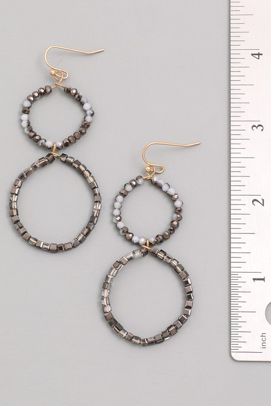 Totally Chic Earrings - Black