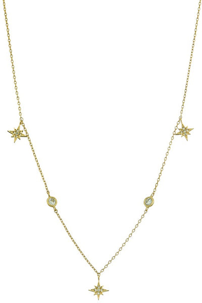 Star Dipped Dainty Necklace