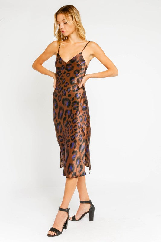 Still Here For You Stain Midi Dress