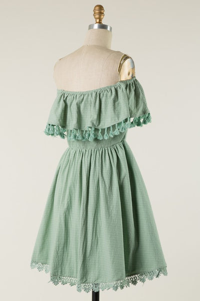 Sunday Chic Tassel Dress