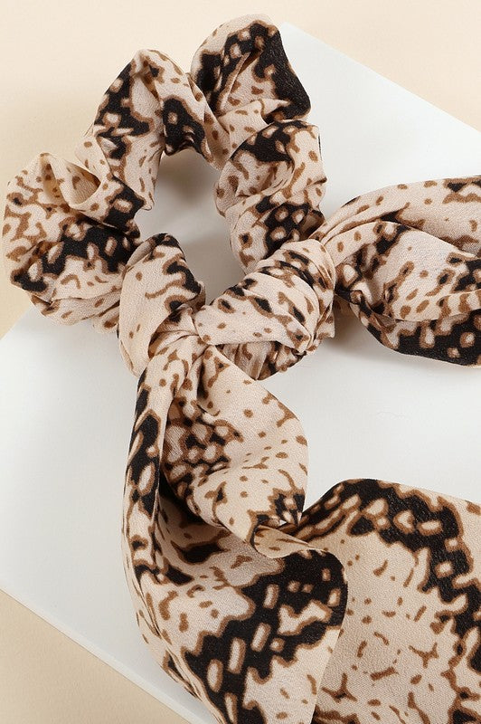 Python Ponytail Scrunchy