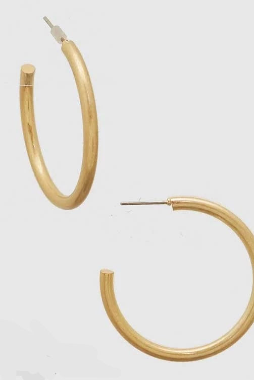 Stay Forever Hoop Earrings