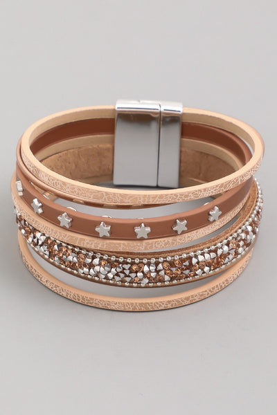 Multi Strand Magnetic Bracelet