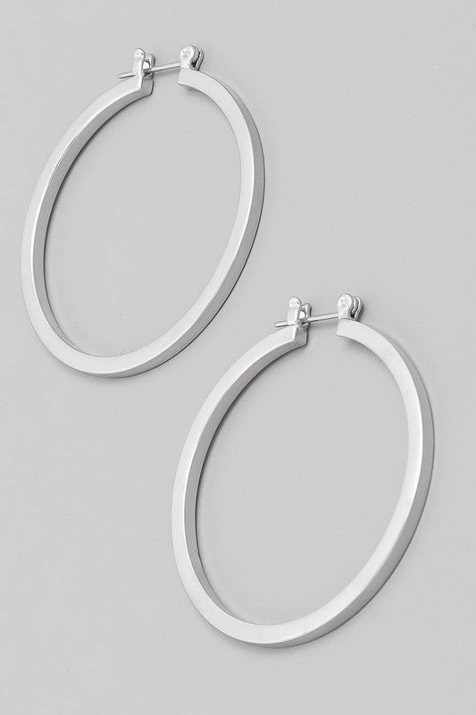 Latch Hoop Earrings