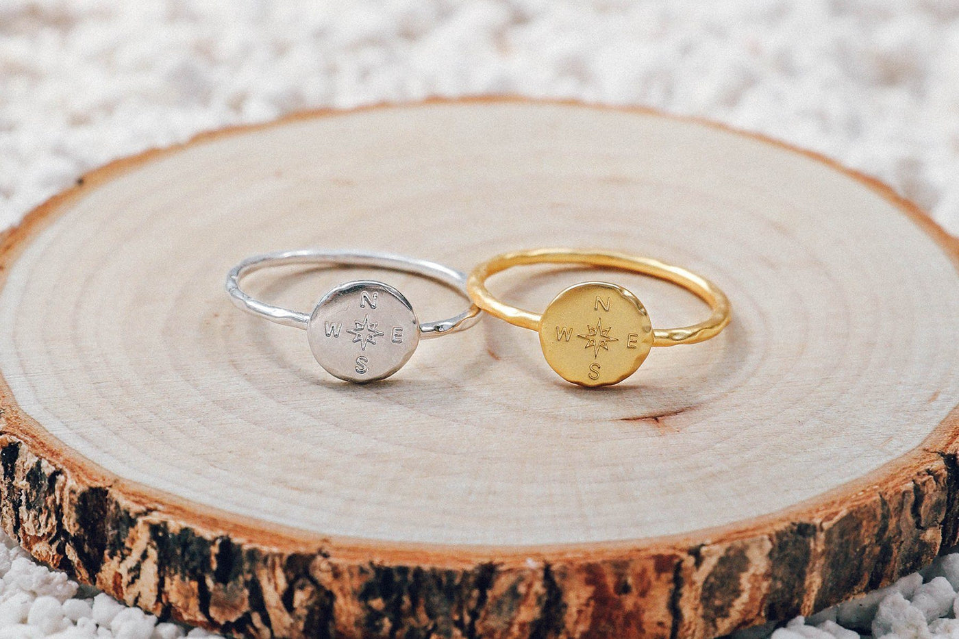 Compass Ring - Gold