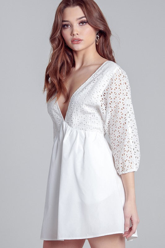Eyelet of My Eye Dress