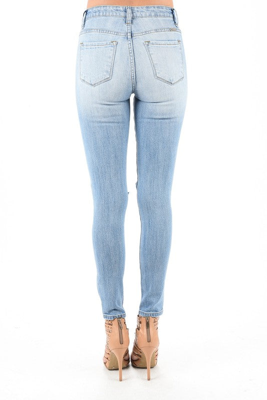 Look At Me Now Distressed Jeans