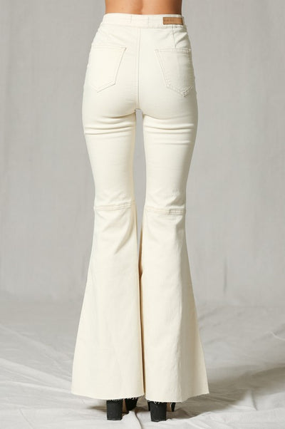 Step On Out White Flare Jeans