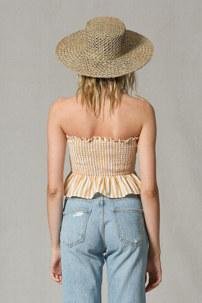 Turn Around Smocked Top