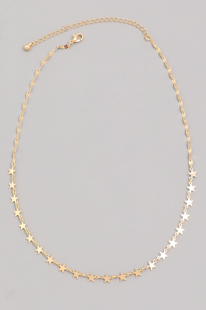 Dainty Star Choker Necklace