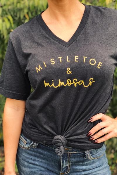 Mistletoe & Mimosas Tee