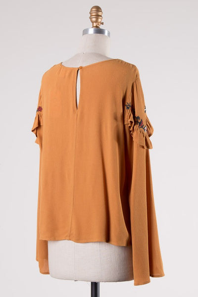 Autumn Roses Top