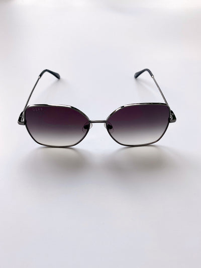 Iris Antique Gunmetal Gradient Sunglasses