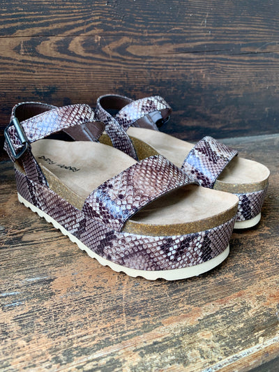 Palms Snake Sandal Platform