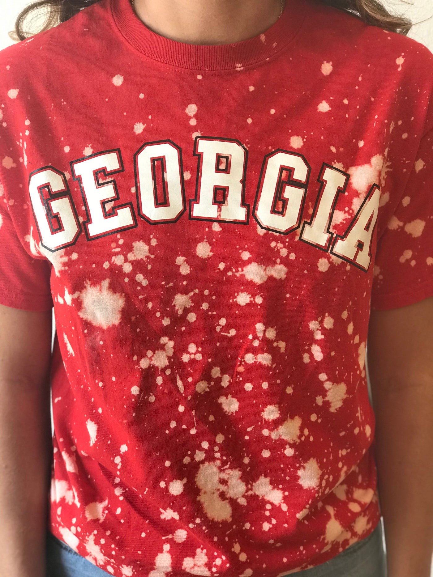 Distressed Georgia T-Shirt