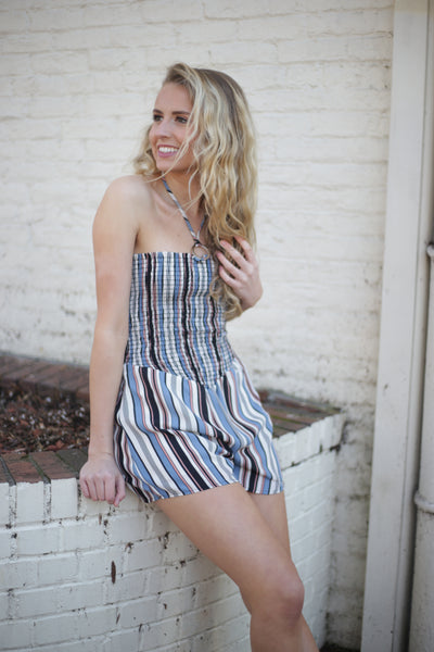 Blaze Woven Romper - Multi