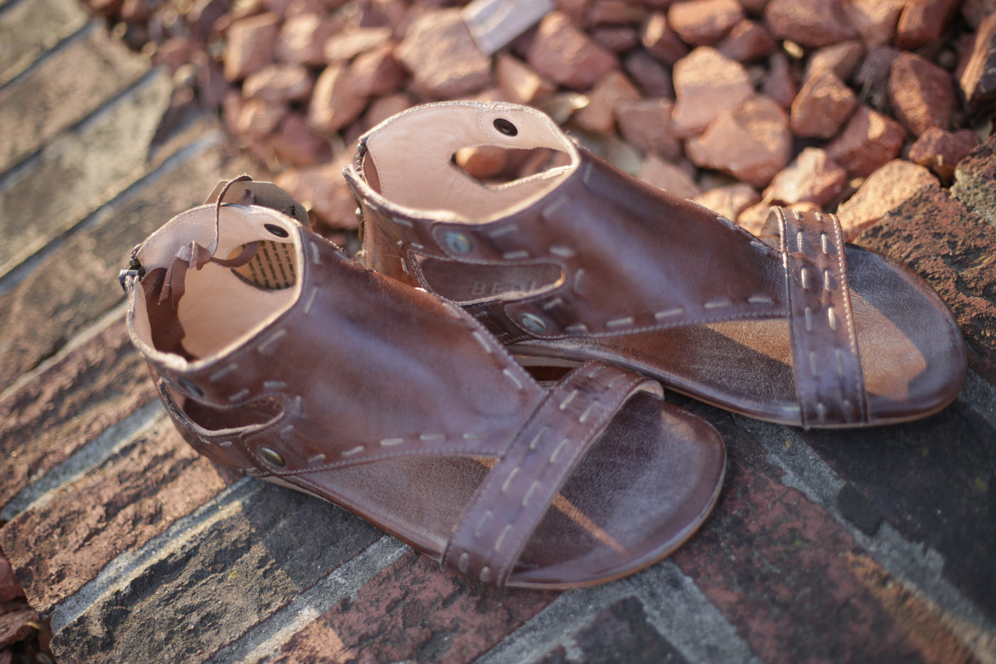 Soto S - Teak Mason Sandal