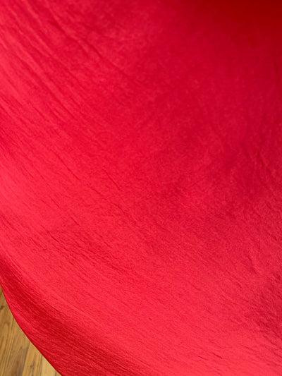 My Love Red Satin Dress