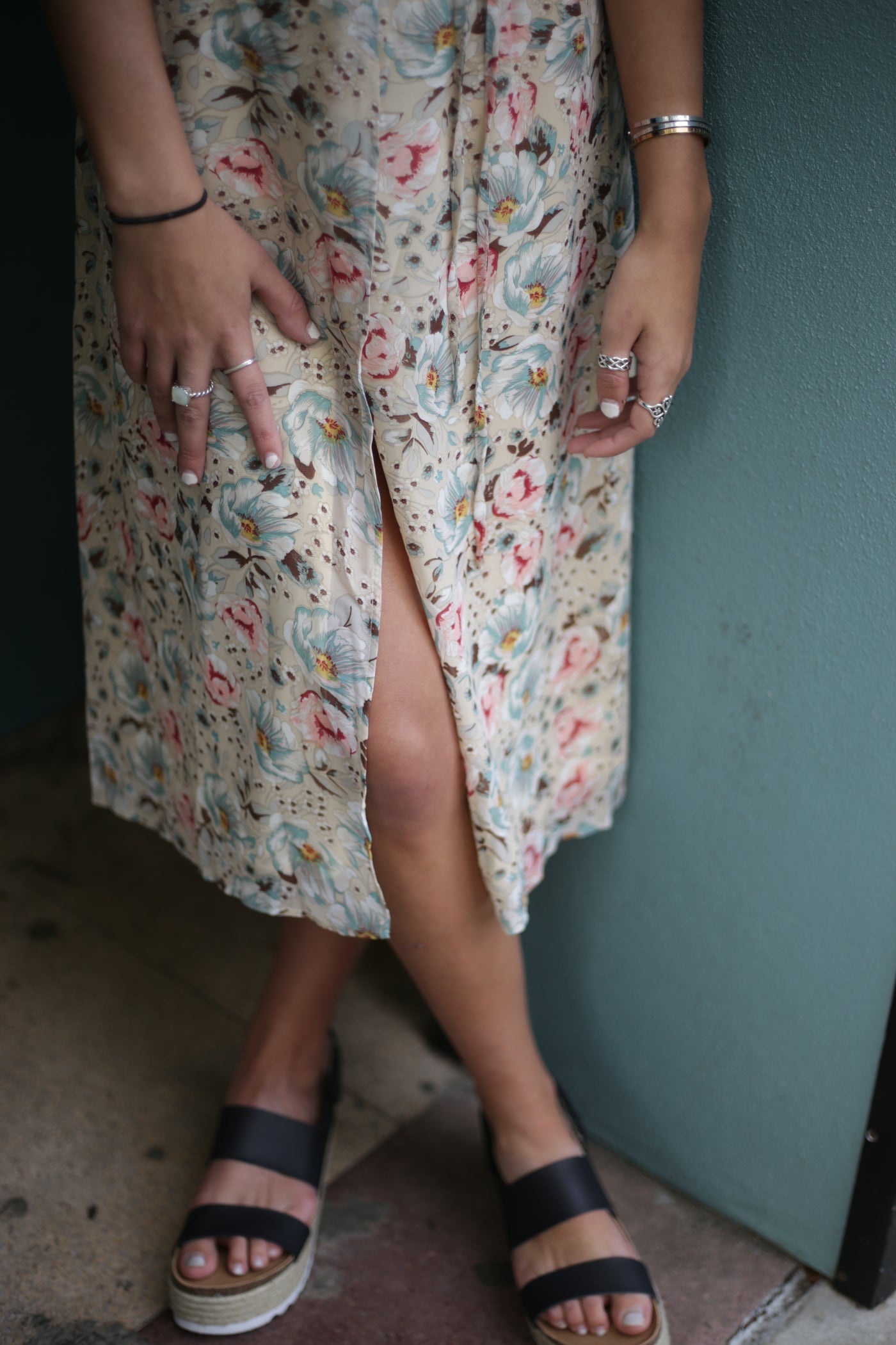 Esper Woven Floral Dress
