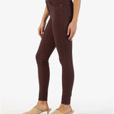 Connie Ankle Skinny Jeans - Plum