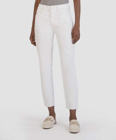 Rachael High Rise Mom Jeans - Optic White