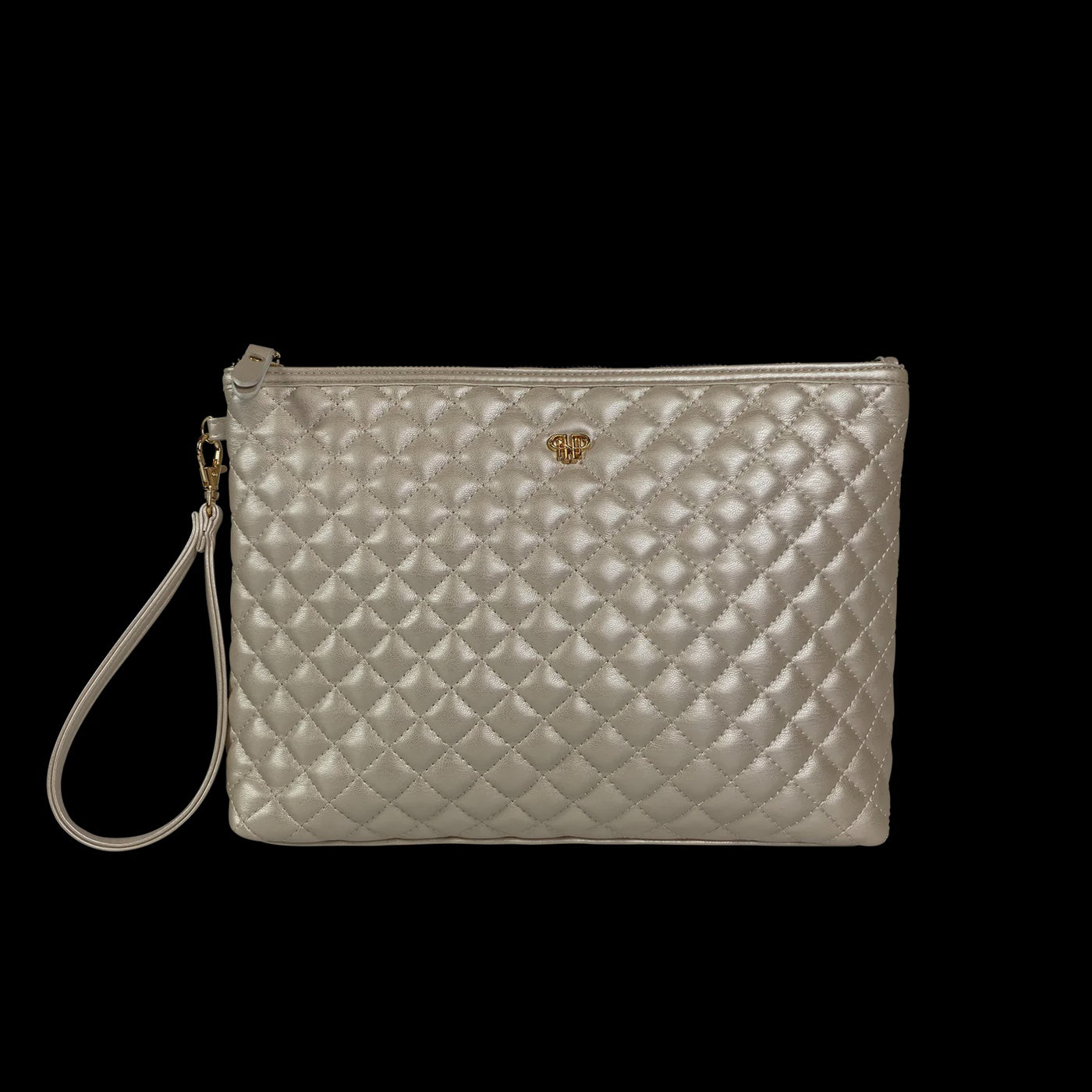 Getaway Litt Makeup Case - Pearl Quilted
