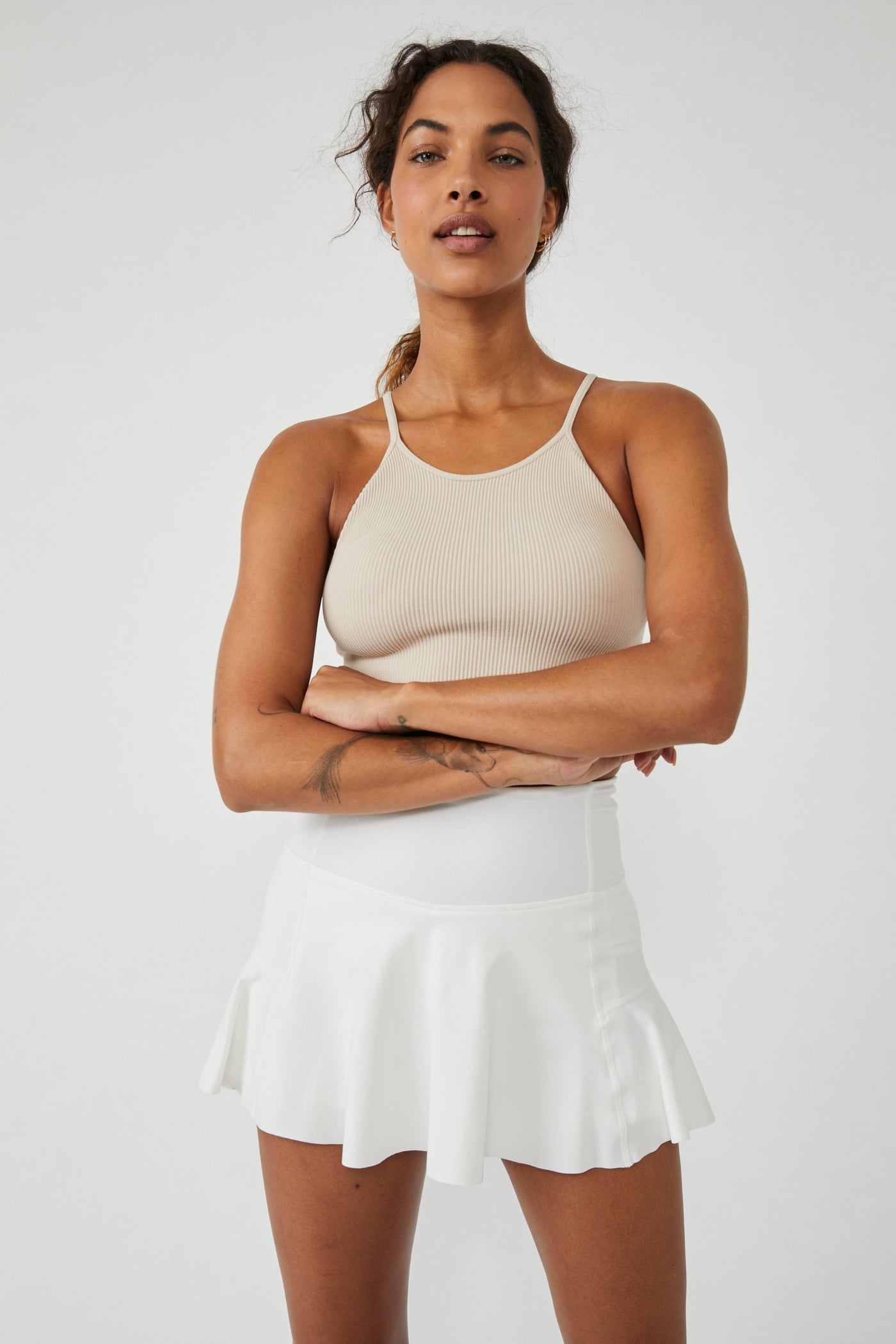 Check Out My Topspin Skirt - White