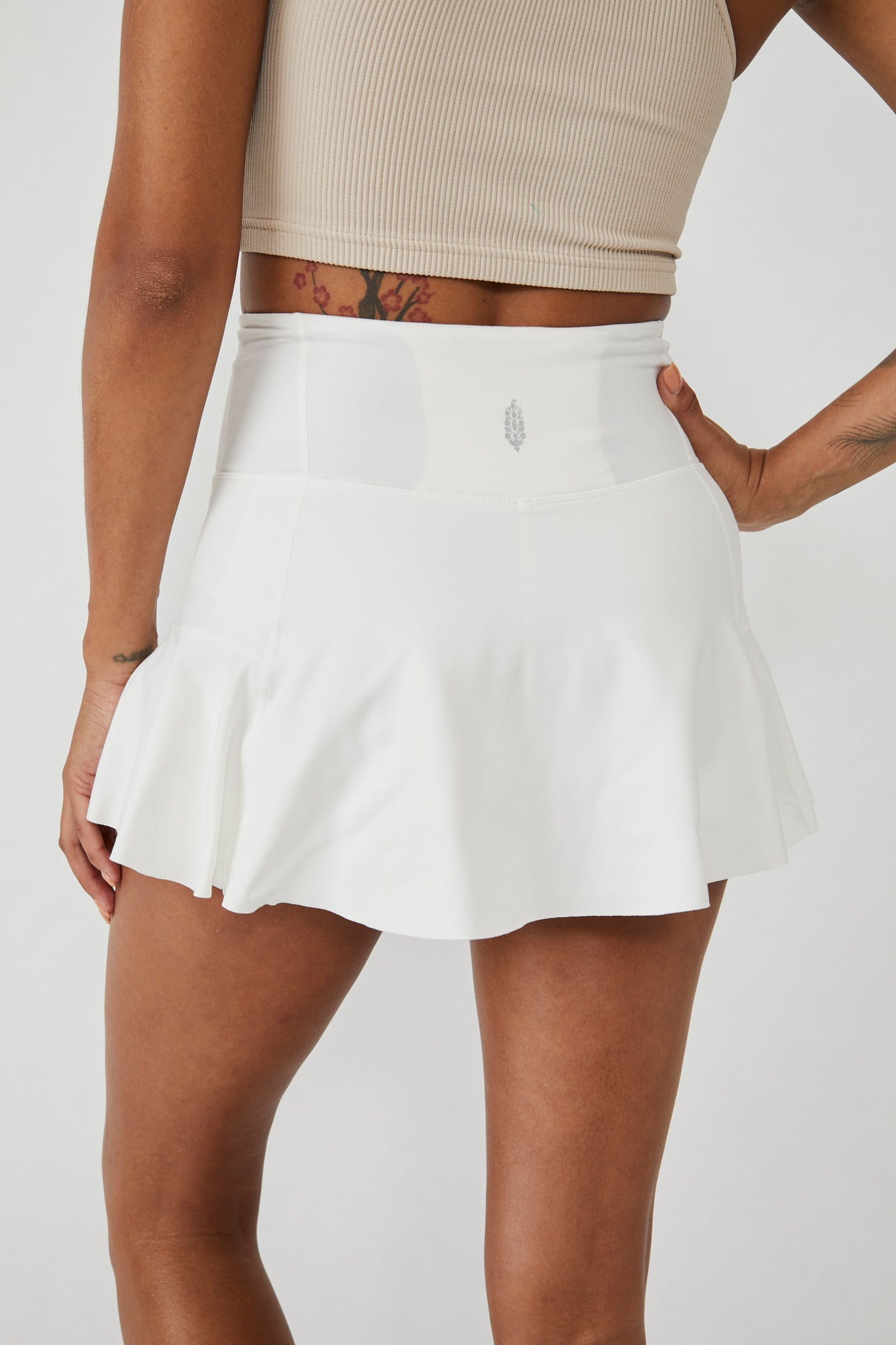 Check Out My Topspin Skirt - White