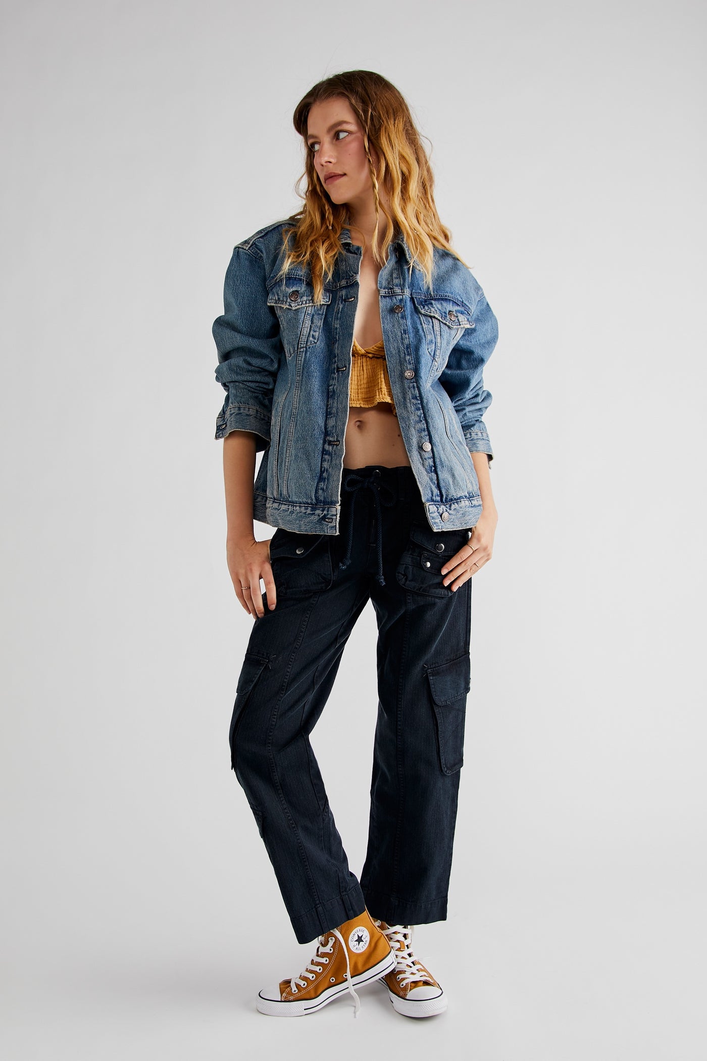 Tahiti Cargo Pants - Black