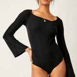 On A Cloud Bodysuit - Black