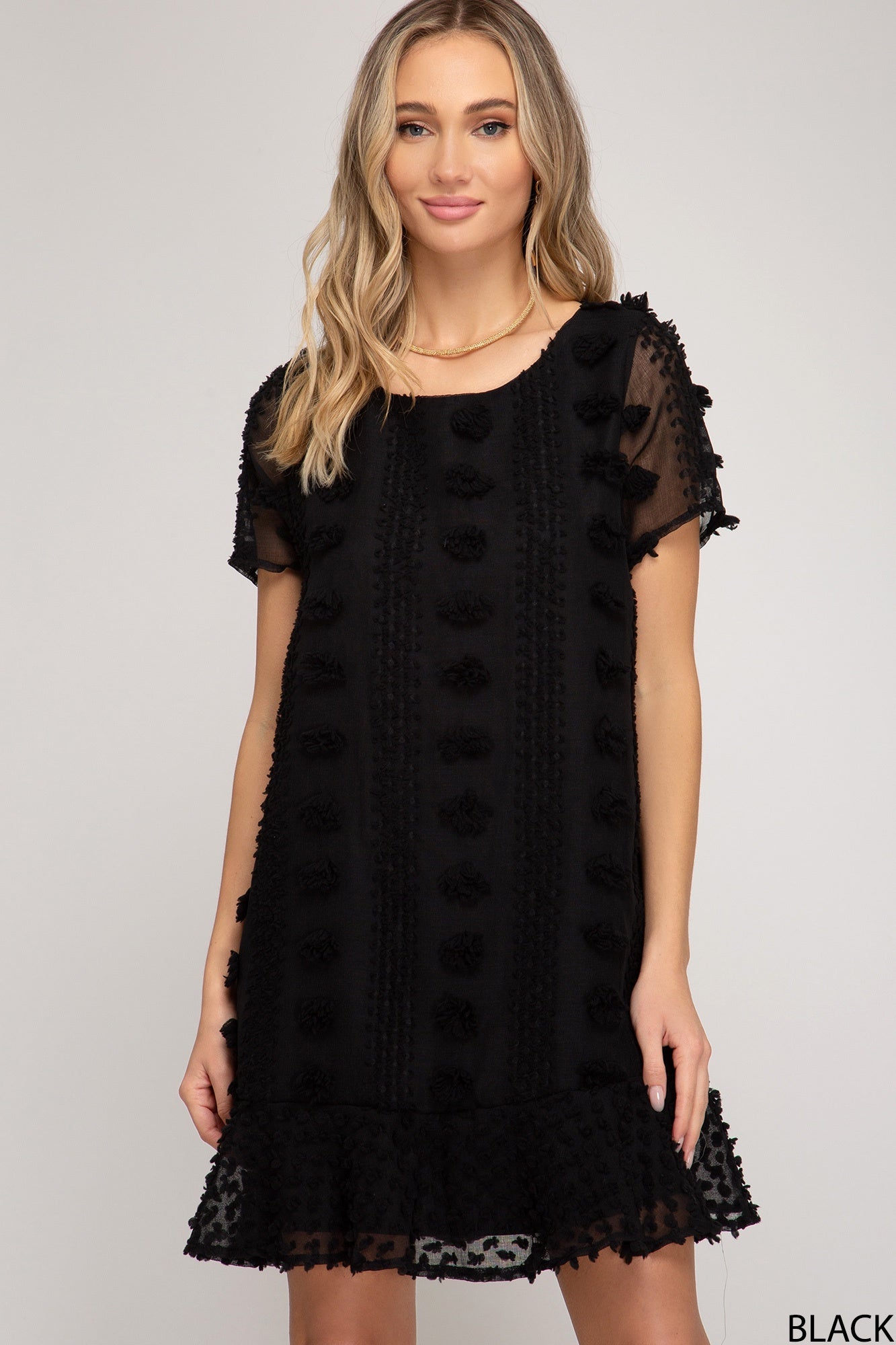 I Will Textured Dress
