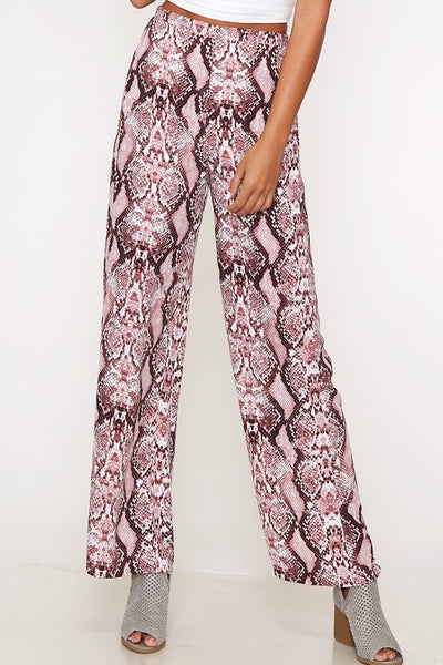 Animal Printed Palazzo Pant