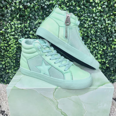 Serious High Top Sneakers - Mint