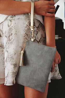 Wristlet- Grey