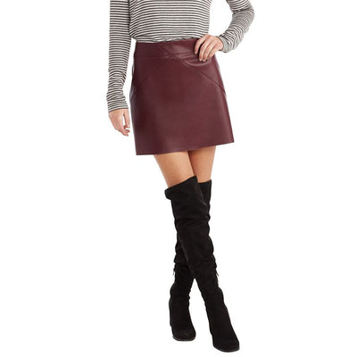 Eden Leather Skirt