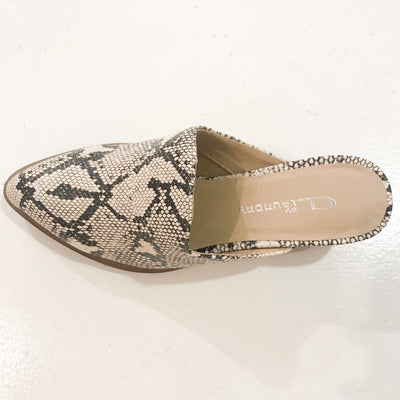 Catherin Snake Slide On