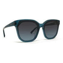 Gia Deep Aqua Blue  Gradient Sunglasses