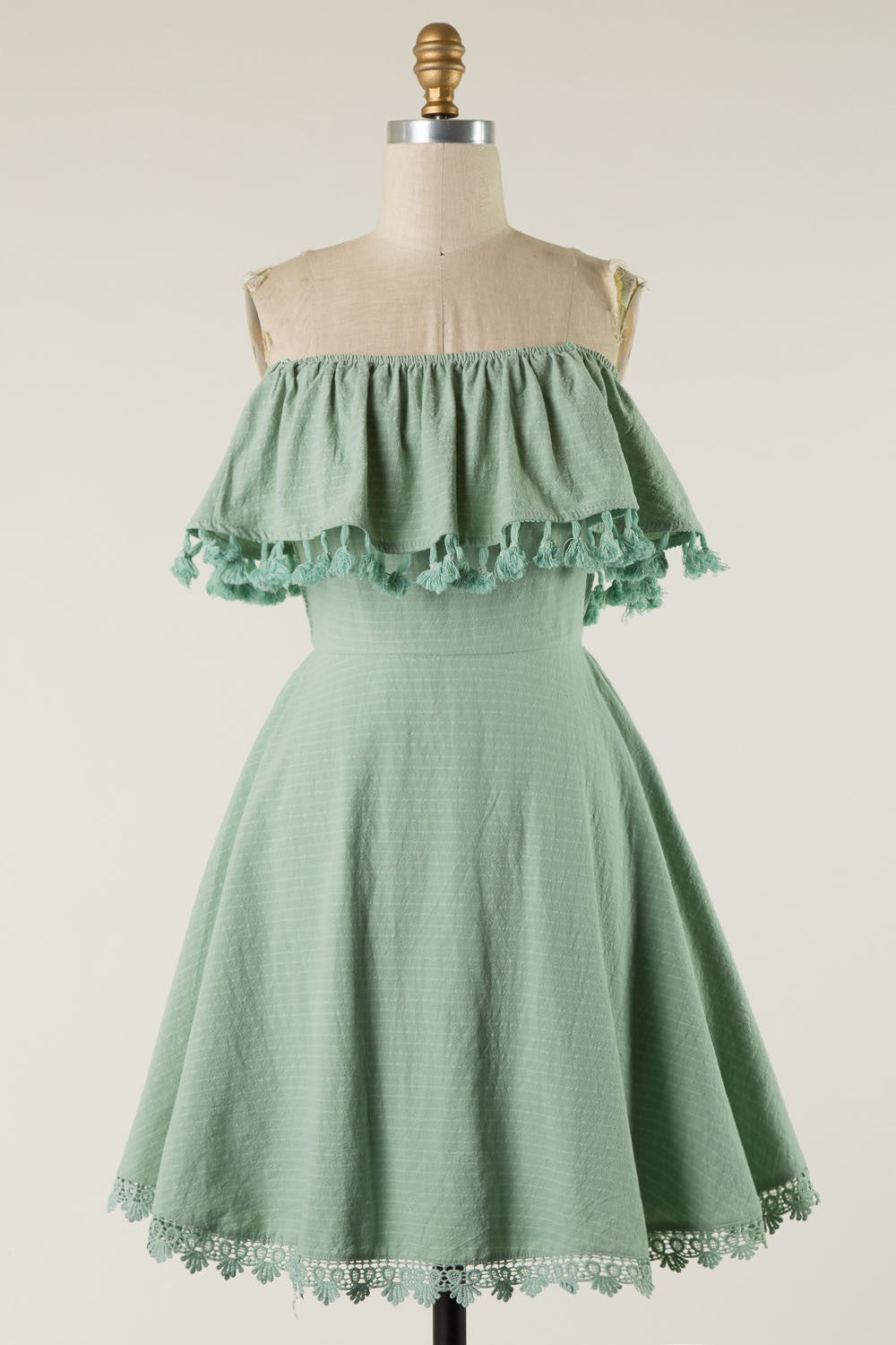 Sunday Chic Tassel Dress