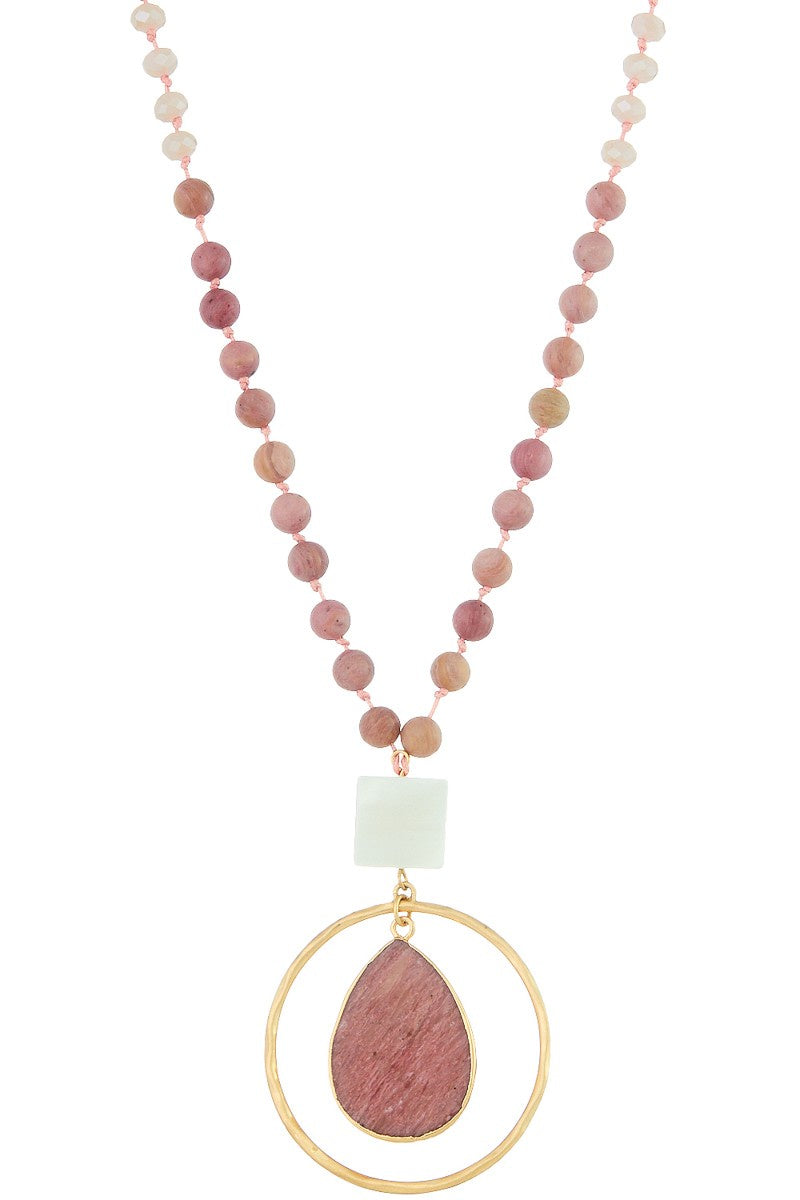 One for Me Pendant Necklace - Multiple Colors