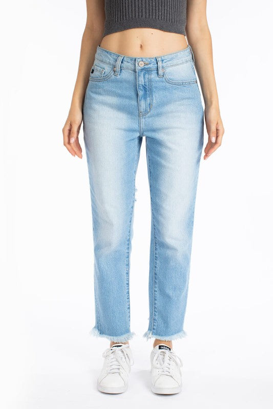 How About Now Medium Wash Jeans