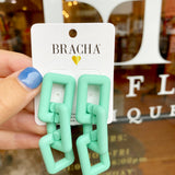 Retro Link Hoops - Seafoam