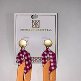 Binn Pink Gathered Goods Earrings