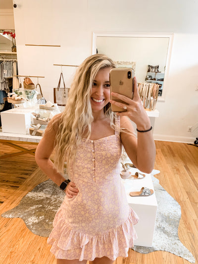 It's Just Simple Floral Dress