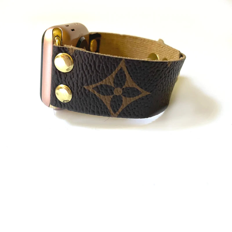 LV Repurposed Apple Watch Band – Firefly Boutique